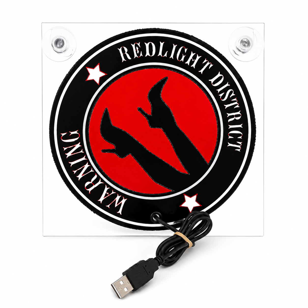 Ligth box Warning Red Light District