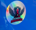 SCANIA DRIVER GR STICKER