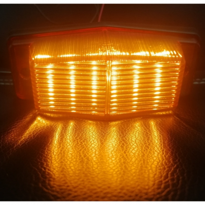 LED Φώς  12 LED 24V Πορτοκαλί