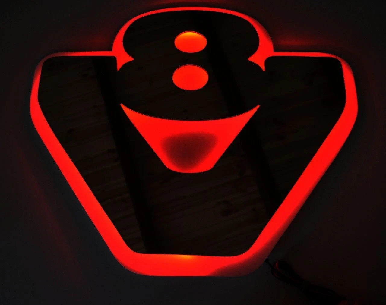 LED Πινακίδα V8 24V με Κόκκινο Φωτισμό